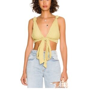 LPA Basil top in pistachio